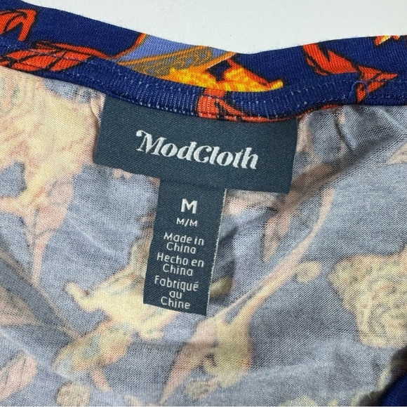 New ModCloth Endless Possibilities Tank Top Blue Critters - Picture 5 of 8